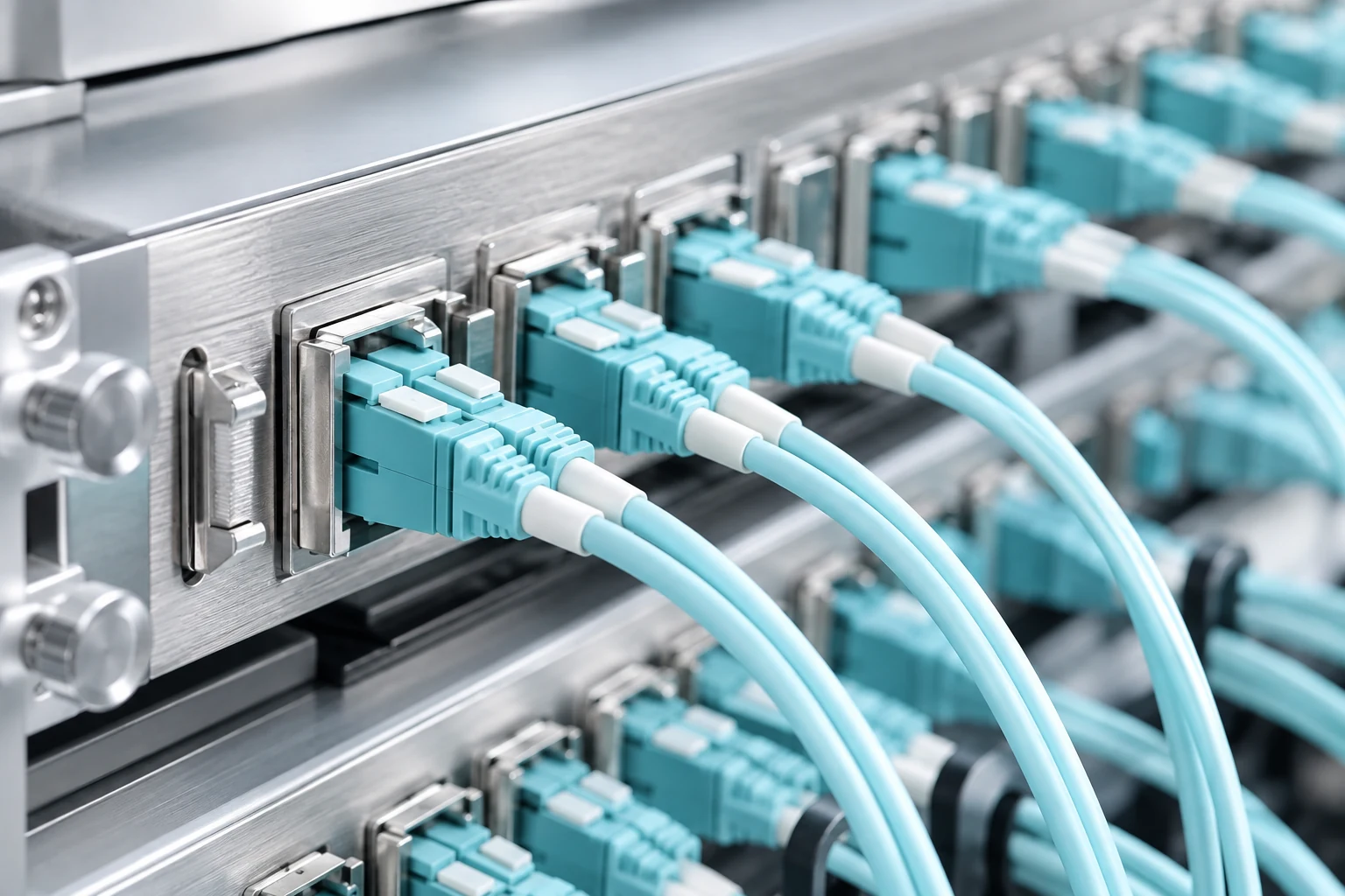 Connexions de réseau et fibres optiques